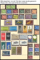 SAMMLUNGEN, LOTS , 1966-1987, Scheinbar Kompletter Postfrischer Sammlungsteil Auf Seiten, Prachterhaltung - Verzamelingen & Reeksen