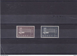 NORVEGE 1967 ENSEIGNEMENT MILITAIRE Yvert 507-508 NEUF** MNH Cote 4 Euros - Unused Stamps