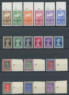 LUXEMBURG 290-301,303-08 , 1936, 3 Postfrische Prachtsätze, Mi. 92.- - Altri & Non Classificati