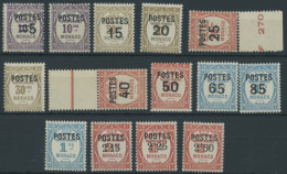 MONACO 149-62 , 1937, Postauftragsmarken, Prachtsatz, Mi. 150.- - Altri & Non Classificati