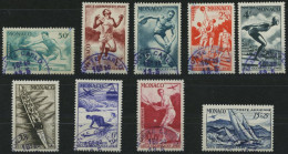 MONACO 339-47 O, 1948, Olympische Sommerspiele, Prachtsatz, Mi. 85.- - Altri & Non Classificati