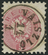 ÖSTERREICH 32 O, 1863, 5 Kr. Rosa Mit Ungarischem K1 VAISZLÖ, Pracht, R! - Gebraucht