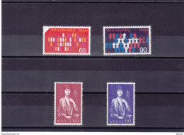 NORVEGE 1969  Yvert 554-555 + 556-557 NEUF** MNH - Unused Stamps