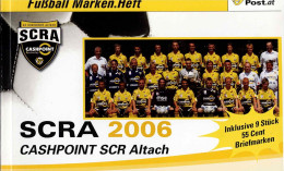 PM Fußball Marken Heft - SCRA 2006 - Cashpoint SCR Altach  Mit 9 Verschiedenen Marken  Lt. Scan Postfrisch - Sellos Privados