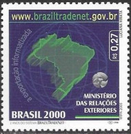 Brazil Brasil Brasilien 2000 Brazil Trade Net Michel No. 3027 MNH Mint Postfrisch Neuf ** - Unused Stamps