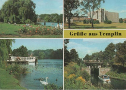 89825 - Templin - U.a. Uferpromenade Am Ratsteich - 1990 - Templin