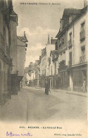 35 - Redon - La Grand'Rue - Animée - Précurseur - CPA - Oblitération Ronde De 1903 - Voir Scans Recto-Verso - Redon