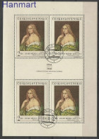 Czechoslovakia 1968 Mi Sheet 1802 Cancelled  (SZE4 CSKark1802) - Nudes