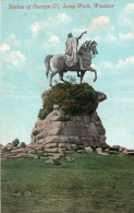 Windsor -  Statue Of George III ., Long Walk  .  /  Not Used - Windsor