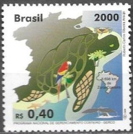 Brazil Brasil Brasilien 2000 GERCO Coastal Management Program Michel No. 3028 MNH Mint Postfrisch Neuf ** - Nuovi