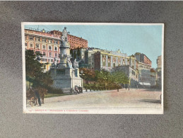 Genova Monumento A Cristoforo Colombo Carte Postale Postcard - Genova (Genoa)