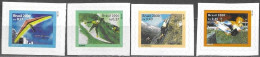 Brazil Brasil Brasilien 2000 Definitives Radical Extreme Sports Michel No. 3037-40 MNH Mint Postfr Neuf ** Self-adhesive - Unused Stamps