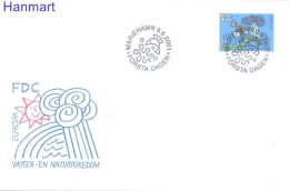 Alderney 2001 Mi 191 FDC  (FDC ZE3 ALD191) - Poissons