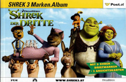 PM SHREK 3  Marken. Album  - SHREK Der Dritte Mit 9 Verschiedenen Marken  Lt. Scan Postfrisch - Persoonlijke Postzegels