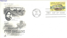 United States Of America 1970 Mi 1011 FDC  (FDC ZS1 USA1011) - Bateaux