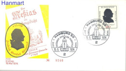 Germany, Federal Republic 1974 Mi 809 FDC  (FDC ZE5 GRM809) - Ecrivains