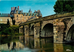  MAINE ET LOIRE Durtal Le Pont Sur Loir Et Le Chateau (scan Recto-verso) KEVREN0265 - Durtal