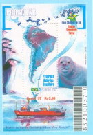 BRESIL - 1997 - Programme  Antarctique PRO ANTAR - Bloc - Bateaux