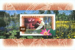 AUSTRALIE 1997 - Faune Et Flore Des Wetland - Bloc - Ooievaars
