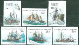 ANTARCTIQUE AUSTRALIEN 1981 - Série Courante- Bateaux -II - 6 V. - Bateaux