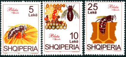 ALBANIE 1995 - Abeilles - 3 V. - Honeybees