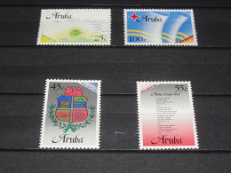 ARUBA SERIE  1-4  POSTFRIS ( MNH) - Curazao, Antillas Holandesas, Aruba