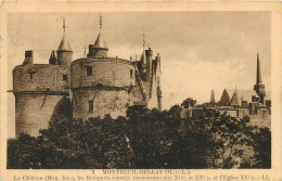MONTREUIL BELLAY CHATEAU REMPART EGLISE (scan Recto-verso) KEVREN0324 - Montreuil Bellay