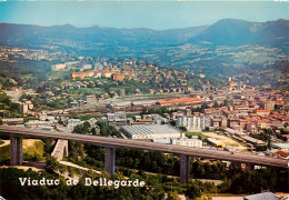 BELLEGARDE SUR VALSERINE PREMIER PLAN LE VIADUC (scan Recto-verso) KEVREN0381 - Bellegarde-sur-Valserine