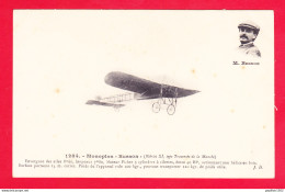 Aviation-466A79  Monoplan BUSSON, En Médaillon Petite Image De L'aviateur Busson, Cpa BE - ....-1914: Precursores