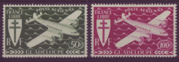 France Colonies - Guadeloupe - 1945 - N°4 Et 5 - Série De Londres - Traces De Charnière - 8049 - Unused Stamps