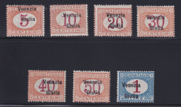 Austria - Italian Occ, Scott NJ1-NJ7 (Sassone P1-P7), MNH, W/ Avi Cert (AUT162) - Oostenrijkse Bezetting