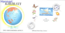 Kiribati 1998 Mi Block37 FDC  (XFDC ZS7 KRBbl37) - Ships