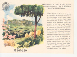 San Marino Panorama Künstlerkarte Ngl #212.387 - San Marino