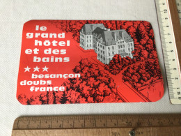 Le Grand Hotel Et Des Bains In Besançon France - Hotel Labels