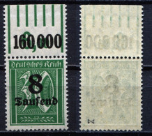 Deutsches Reich Michel-Nr. 278x Oberrand Postfrisch - Geprüft - Ongebruikt