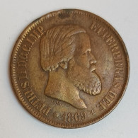 BRESIL - PEDRO II - 20 REIS 1869 - TRES TRES BEAU - Brazilië