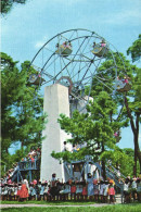 WEUNSAN, SONGDOWEUN CHILDREN'S PARK , ARCHITECTURE, GIANT WHEEL, CHILDREN, NORTH KOREA, POSTCARD - Korea (Noord)