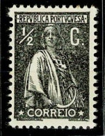 Portugal, 1920, # 207j, Dent. 12 1/2, P. Cartolina, MH - Ongebruikt
