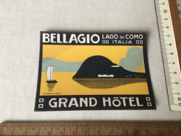 Grand Hotel In Bellagio  Italie - Hotel Labels
