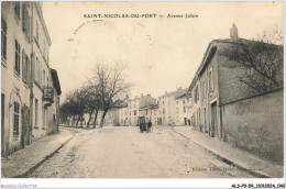 ALSP9-0822-54 - SAINT-NICOLAS-DU-PORT - Avenue Jolain  - Saint Nicolas De Port