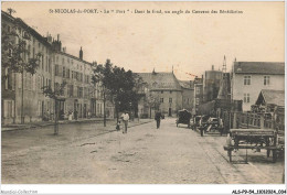 ALSP9-0818-54 - SAINT-NICOLAS-DU-PORT - Le Port - Dans Le Fond, Un Angle Du Couvent Des Bénédictins  - Saint Nicolas De Port