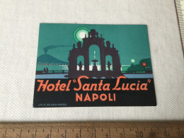 Hotel “Santa Lucia “ In Napoli Italie - Hotel Labels
