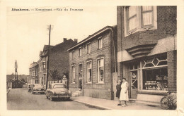 BELGIQUE - Attenhoven - Rue Du Fromage - Commerçants Devant Son Magasin - Voitures - Carte Postale Ancienne - Hannuit