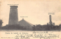 Belgique - WATERLOO (Br. W.) Champ De Bataille - Ed. Nels Série 11 N. 5 - Waterloo