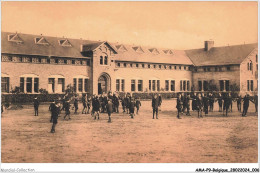 AMAP9-0827-BELGIQUE - Ecole Abbatiale De St-André Lophem Lez-Bruges - La Cour De Récréation  - Formación, Escuelas Y Universidades