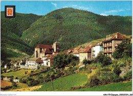 AMAP5-0526-ESPAGNE - HUESCA - Pirineo Aragones - Bel Aspect D'Anso Avec Eglise De Style Gothique  - Huesca