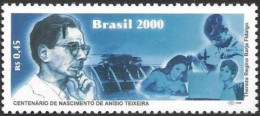 Brazil Brasil Brasilien 2000 Anísio Spínola Teixeira Michel No. 3050 MNH Postfrisch Neuf ** - Unused Stamps