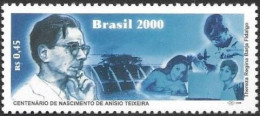 Brazil Brasil Brasilien 2000 Anísio Spínola Teixeira Michel No. 3050 MNH Postfrisch Neuf ** - Nuovi