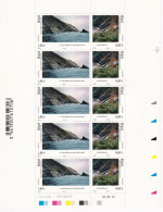 Saint Pierre Et Miquelon N°1109/1110 - Feuille Entière - Neuf ** Sans Charnière - TB - Unused Stamps