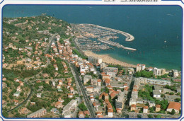 LE LAVANDOU, VUE AERIENNE  COULEUR REF18050 - Le Lavandou